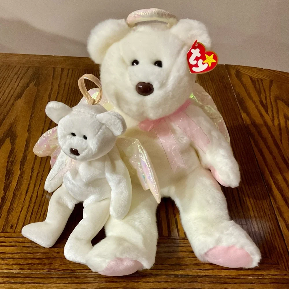 Ty Halo beanie baby & buddy teddy bear angels